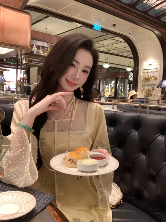 【雅乔定制】吉光越影 重工刺绣钉珠新中式国风外套女DYTH-25063899