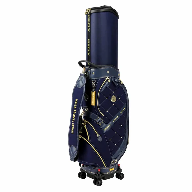 HELIX喜力克斯高尔夫球包带万向轮带伸缩球包航空便携托运球杆包
