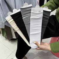 好穿的透气百搭无骨堆堆袜