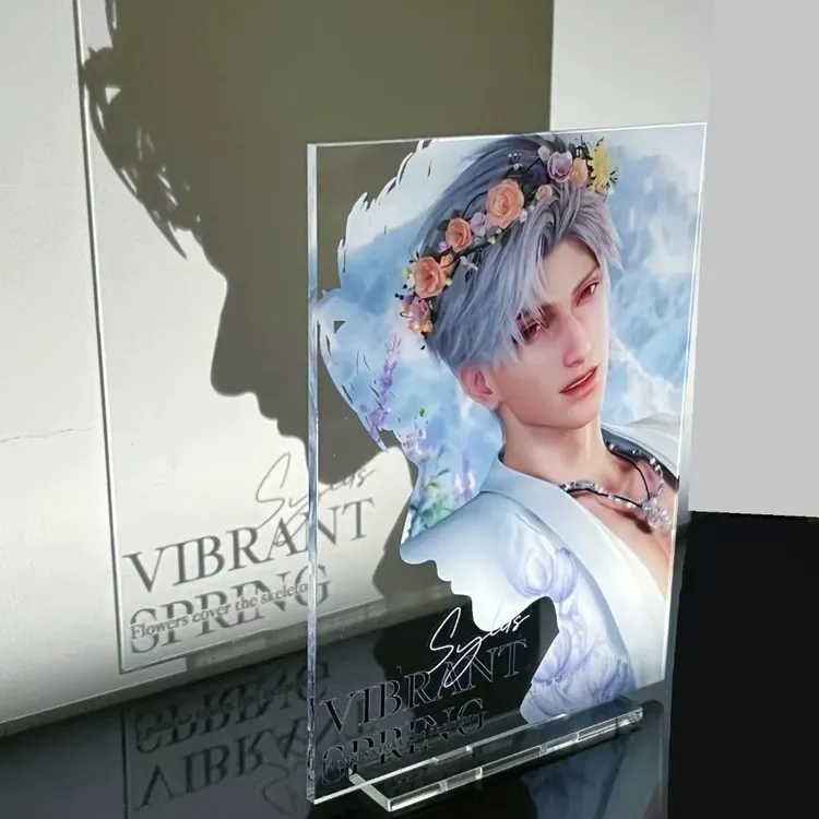 【香香】恋与深空周边自制高颜值花漫谷间秦彻亚克力立牌桌面摆件