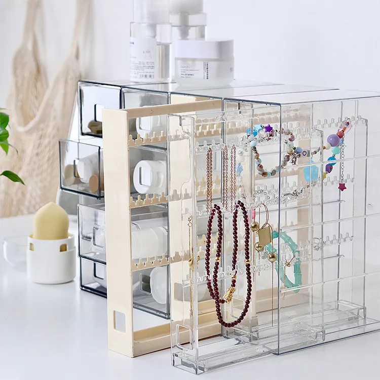 耳环展示架项链专用收纳盒挂式首饰架陈列架耳饰收纳神器饰品架子