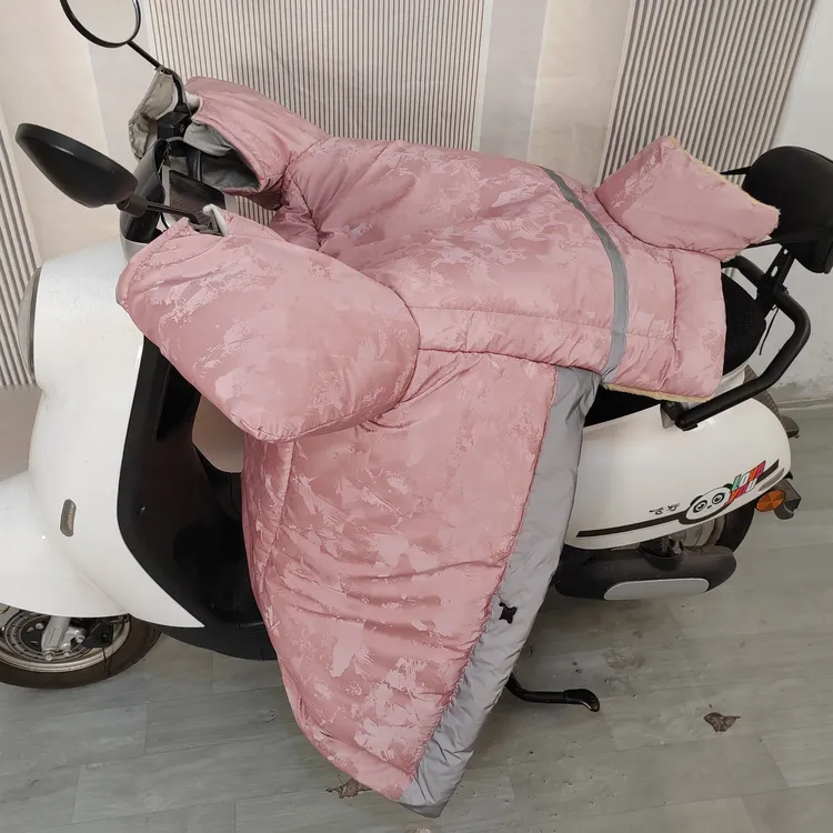 冬季电动车挡风被加宽加大加厚踏板摩托车防风被防水耐磨pu防寒被