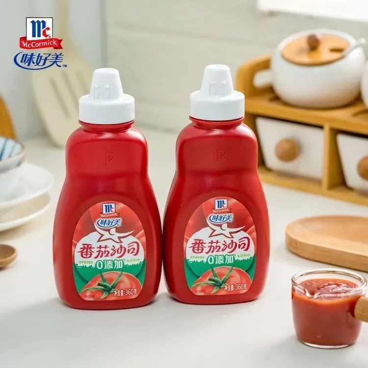 McCormick/味好美26年2月到期/香甜番茄酱宝宝番茄沙司360g组合