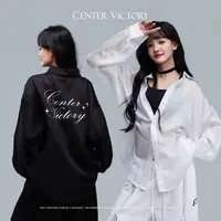 【达人专属】CV 新广场舞潮牌极简美式基础衬衣长袖时尚百搭薄款