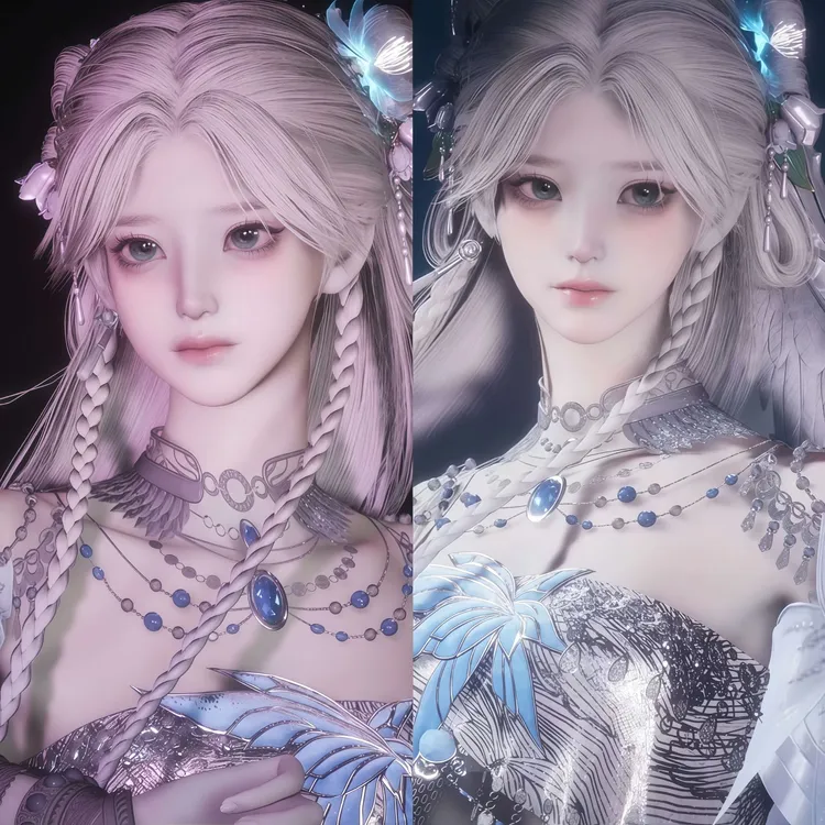 薄荷灵儿燕云十六声捏脸原版通用设计含导入教程