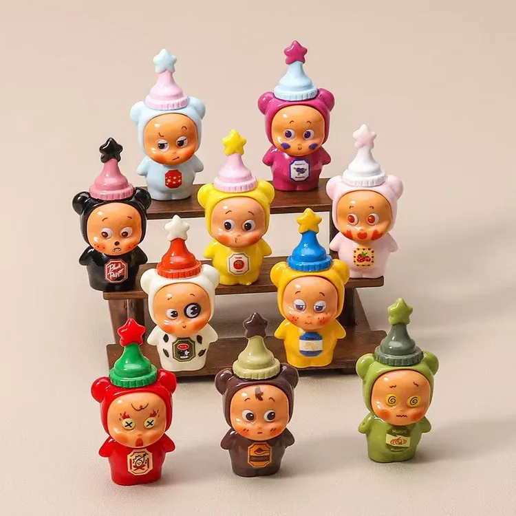 【果酱星星崽】网红潮玩创意DIY桌面车载摆件