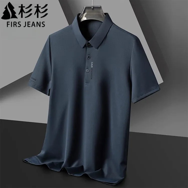 FIRS JEANS杉杉polo衫男款短袖2025夏季新款商务休闲薄款短袖T恤
