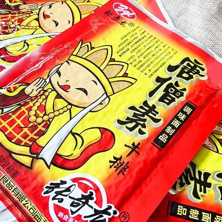 唐僧素肉牛排辣条童年小吃食品解馋追剧必备