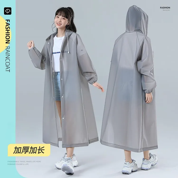 一次性雨衣长款全身加厚成人女款户外雨服压缩便携加厚雨披男女