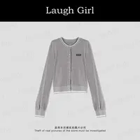 楚楚君 Laugh girl【格背雅集】纯欲慵懒女装miu洋气长袖XL53153J