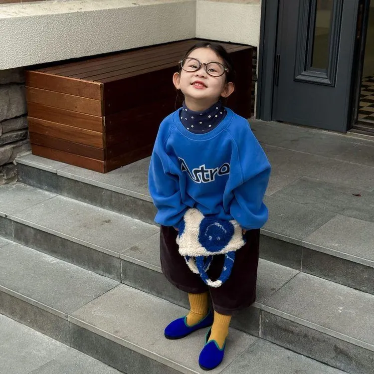 女幼童加绒卫衣2025冬季新款童装 韩版童装 女卫衣女童1215岁带帽