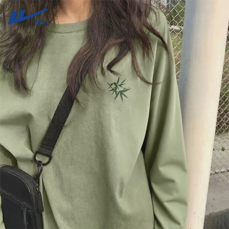 回力长袖t恤女2025新款秋季爆款大码女装女士网红洋气炸街女装