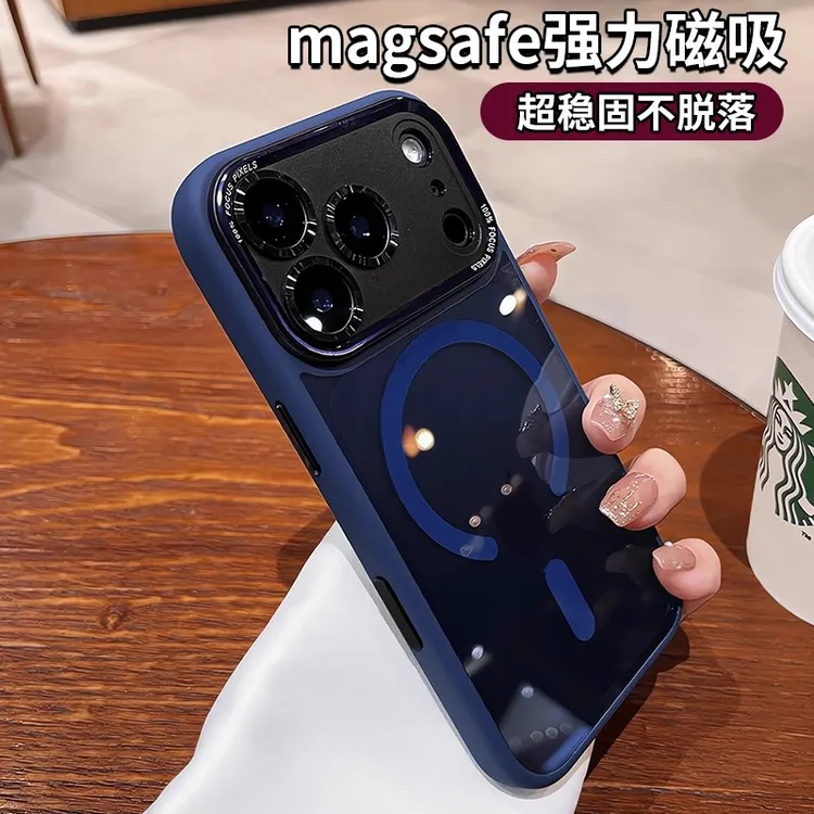 秒变17触控相机键全包透黑磁吸适用苹果17Promax手机壳16/pro防摔