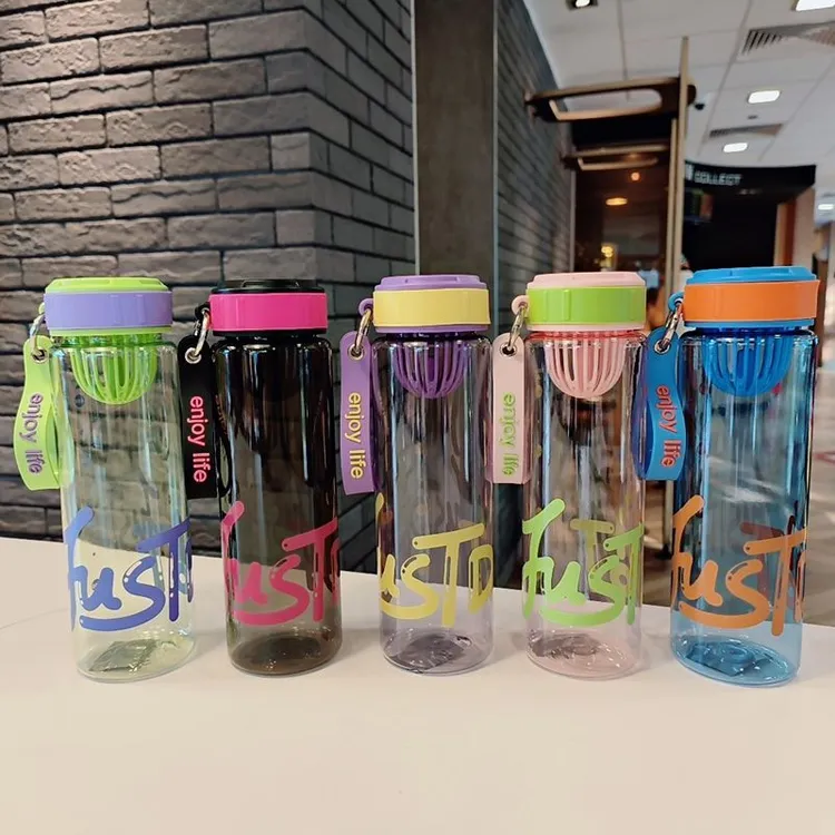 水杯便携塑料女高颜值新款耐高温儿童学生运动大容量杯子耐摔夏季
