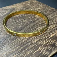 【送运费险+国检证书】18K钻石卡家手镯 - 819