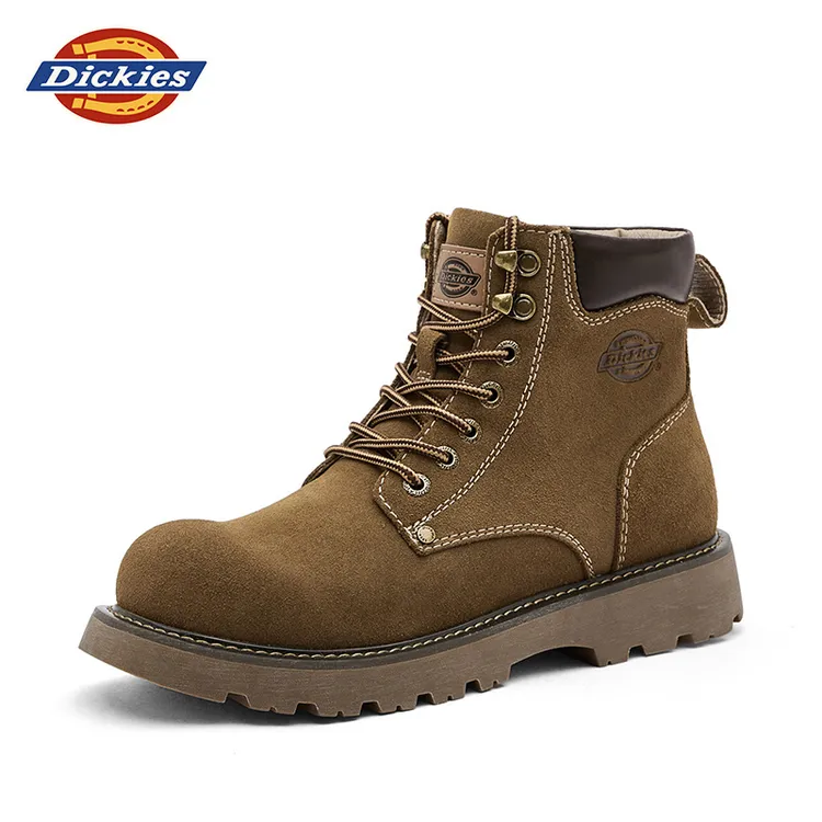 Dickies2025冬季新款复古高帮休闲马丁靴百搭男士户外时尚工装鞋
