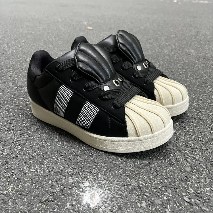 【暗黑系列】新款极简vibe经典低帮休闲板鞋隐形内增高百搭休闲鞋