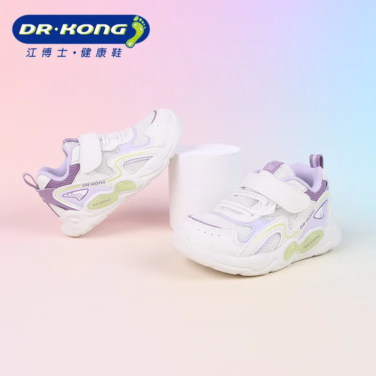 Dr.Kong/江博士童鞋秋季女童二段轻便舒适软底防滑学步鞋B1404703
