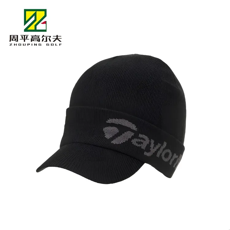 TaylorMade泰勒梅高尔夫球帽25秋冬新款男士针织帽户外运动保暖帽