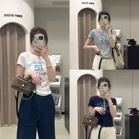 【ZMMY严选私服】早秋新款独特漂亮字母印花显瘦短袖K5091103