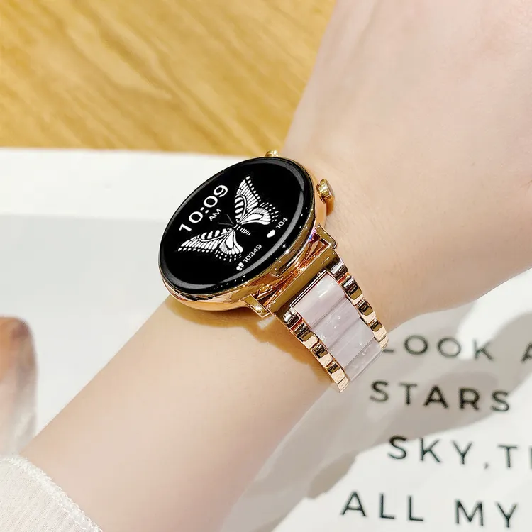 2025新款智能手表女士多功能蓝牙通话支付树脂拼送情人节生日礼物