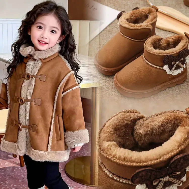 2025冬季新款女宝雪地靴