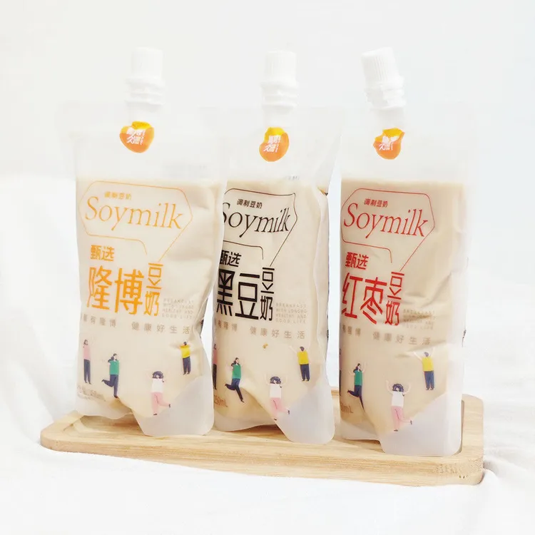 隆博久洲新日期营养早餐250ml原味红豆红枣多口味即食豆浆一整箱