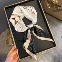 送礼盒小方巾丝巾女薄款百搭送婆婆母亲节春秋冬教师节送老师围巾