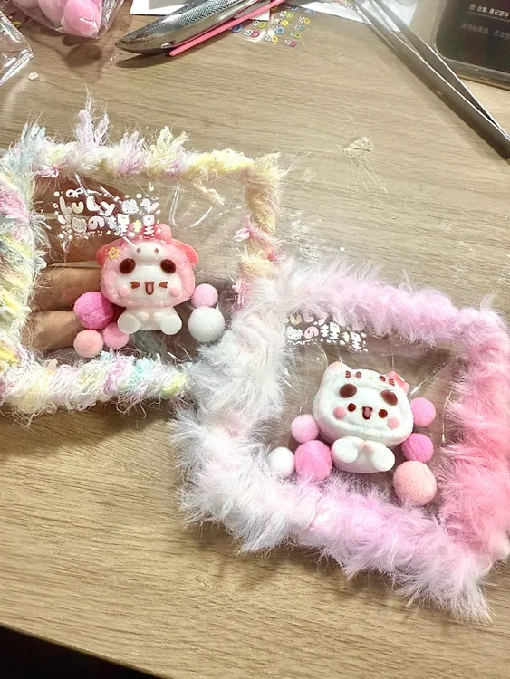 Ketty美乐蒂一二布布食品级硅胶捏捏纯手工制作解压玩具挂件