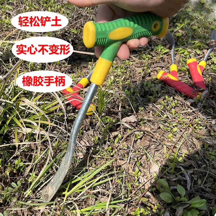春天挖荠菜折耳根猛钢镀锌防锈铲园艺种花种菜神器挖蒜挖野菜铲子