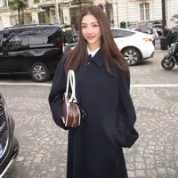 ROMI STUDIO“棕标甄选”澳洲绵羊毛山羊绒翻领毛呢大衣RWCWWG4870