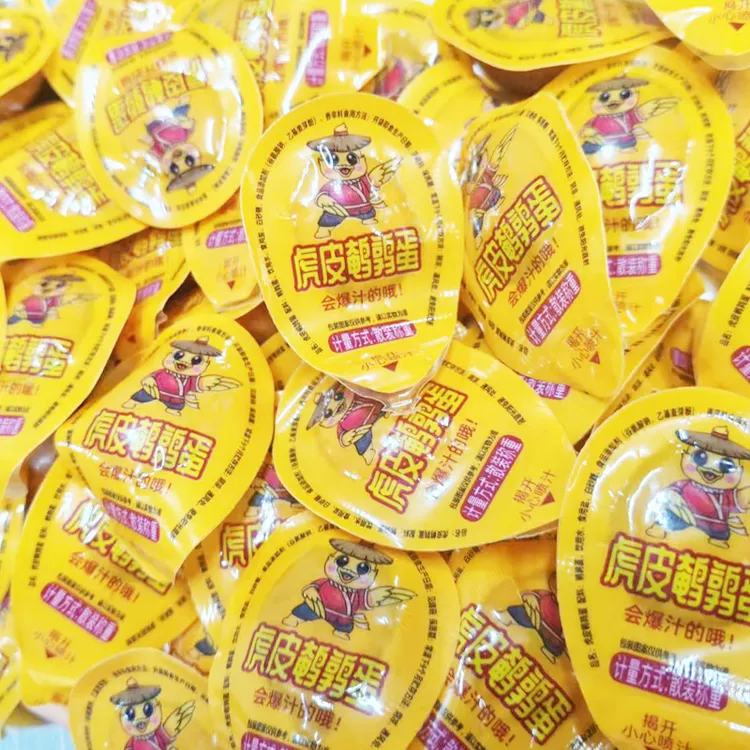 【60颗】独立装虎皮无壳水滴鹌鹑蛋油炸鹌鹑蛋真空小包装食品