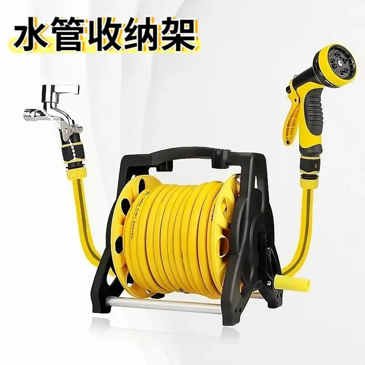 花园浇花神器家用水管软管接水龙头洗车浇菜多功能水枪浇水收纳商品图