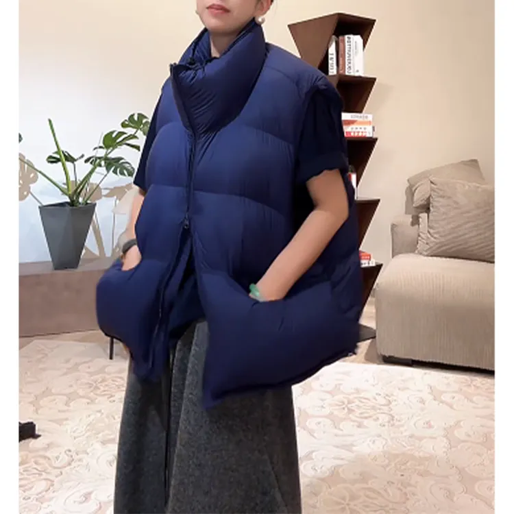 ZUOXIAOQI90绒小面包加厚马甲11（衣长61/胸围142）