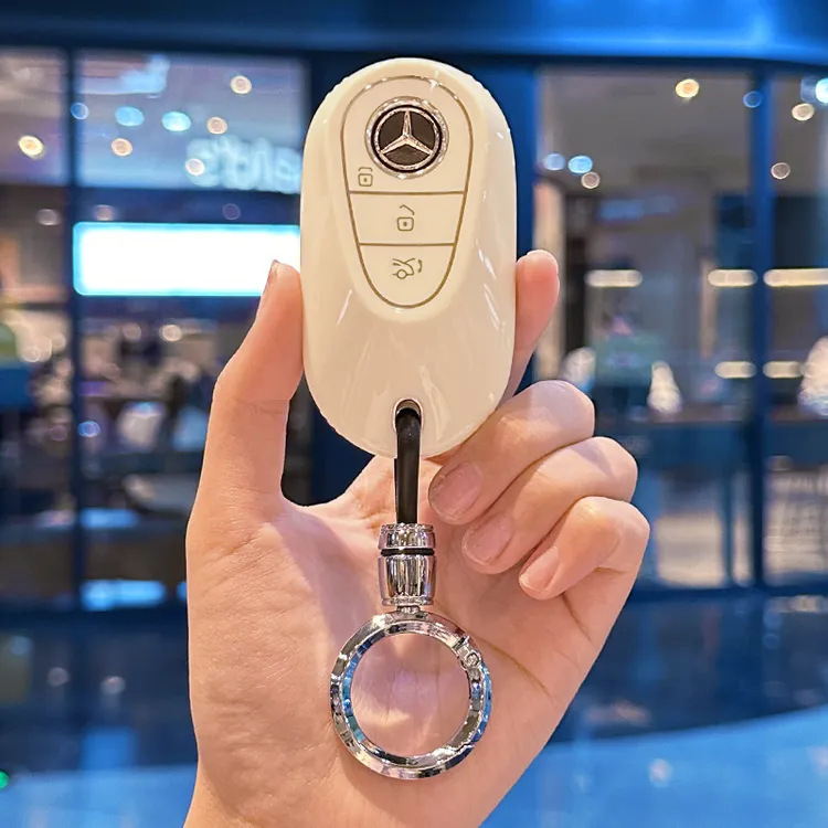 奔驰c260l钥匙套E300L/A200L/GLC300L/GLC260/C200L/GLB220汽车壳