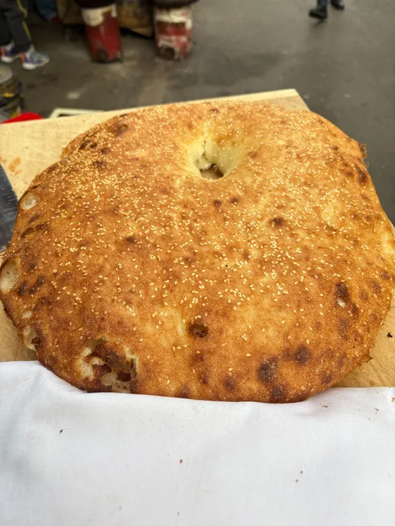 随州30年老手艺人老面砍馍 剁馍