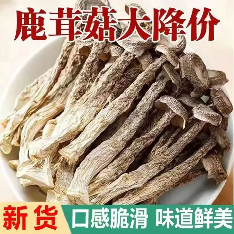 鹿茸菇干货500g/250g古田特产鹿茸菇新鲜鹿茸菌脆脆菇鹿茸菇食材