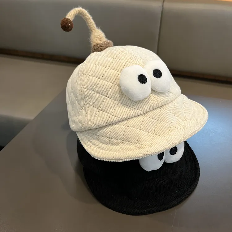 宝宝帽子冬天防风保暖棒球帽秋季户外遮阳帽婴儿盆帽鸭舌渔夫帽子
