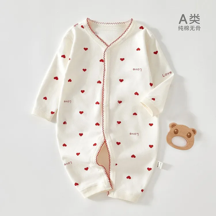A类哇这家的衣服超级好看~ 纯棉春秋长袖无骨缝制 柔软 贴身舒适