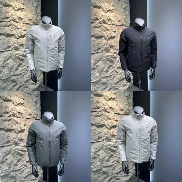 男士户外冬季防风防泼水轻量立领保暖棉服百搭不挑人休闲