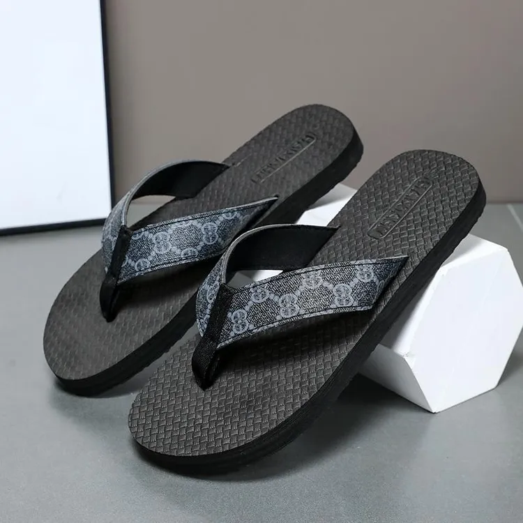 菲柯米因人字拖男士外穿防滑拖鞋夏季新款时尚潮流网布沙滩鞋夹拖
