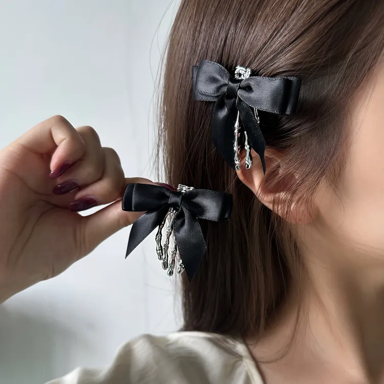 F0249-1甜酷个性时尚百搭气质小众高级感恶魔之爪发夹