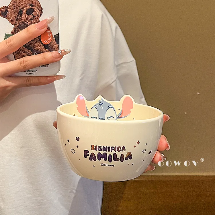 史迪仔尼克朱迪陶瓷米饭碗家用耐高温高颜值情侣汤碗饭碗伴手礼物