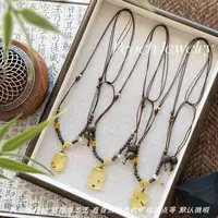 花珀(花体少）项链 H670 多样性发一颜色微差