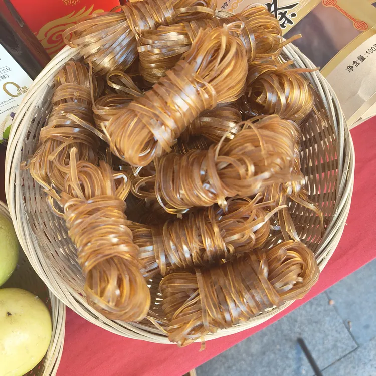 广西罗城手工红薯粉仫佬特产原生态自然晾晒成品