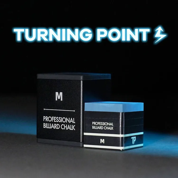 TP巧克粉粉色7500擦枪粉职业版斯诺克台球巧粉油性黑八巧克粉磁吸