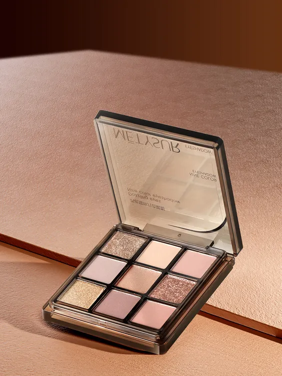 METYSUR巧色耀眸九色眼影修容哑光