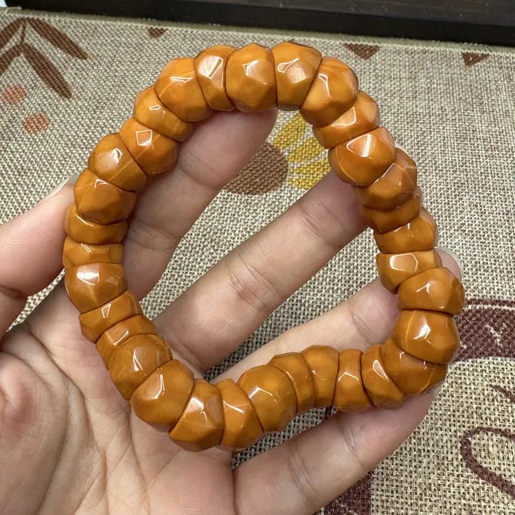 猴头核桃无相大肠手捻文玩单圈龙岩料全品无暇盘玩