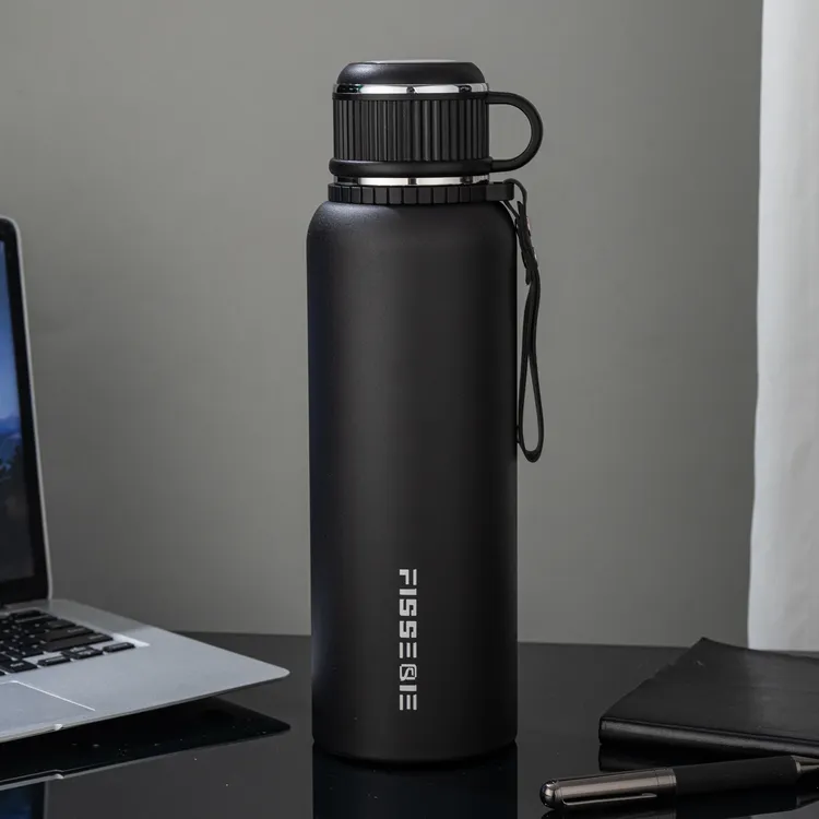 1500ml高档大容量保温杯便携水杯泡茶杯高颜值女学生水壶超大杯子