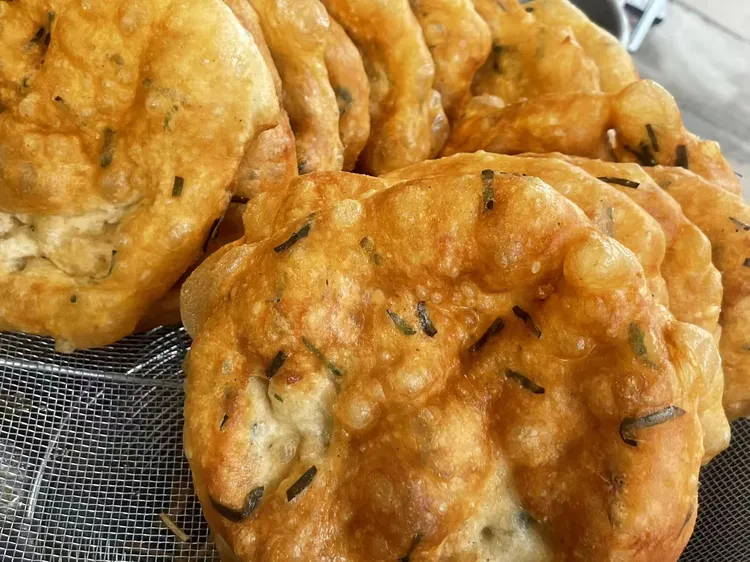 河南安徽山东油饼油疙瘩加热即食早餐美食其他干货